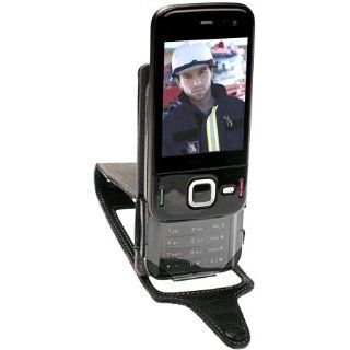 Krusell Dynamic Multidapt Case with SwivelClip for Nokia N85   Black Cell Phones & Accessories