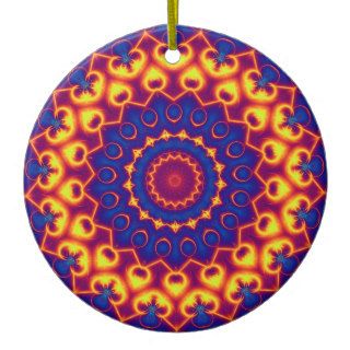 Ring of Fire Mandala Ornament