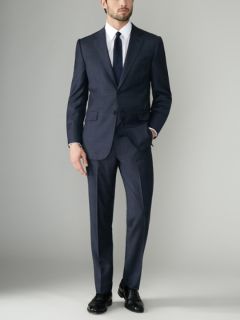 Wool Glen Plaid Suit by Martin Greenfield