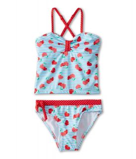 Jantzen Kids Cherry Tankini Girls Swimwear Sets (Blue)