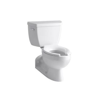 Barrington Pressure Lite Toilet with Elongated Bowl and Left Hand Trip
