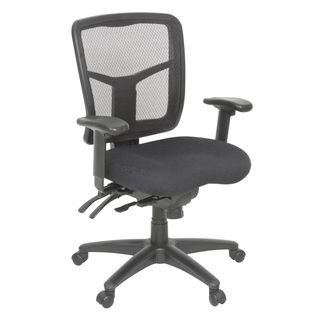 Kiera Black Multi function Swivel Chair