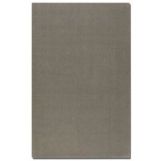 Cambridge Warm Grey Wool Rug (8 X 10)