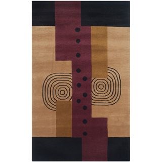 Safavieh Hand knotted Nepalese Multi Wool Rug (3 X 5)