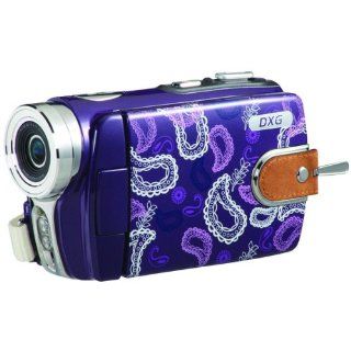 DXG 532VV HD 720P CAMCORDER   PURPLE/VIOLET   LUXE COLLECTION  Camera & Photo
