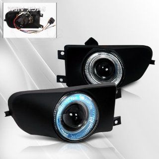 BMW 528i 540i M5 (E39) 97 98 99 00 Halo Projector Fog Lights ~ pair set (Black) Automotive