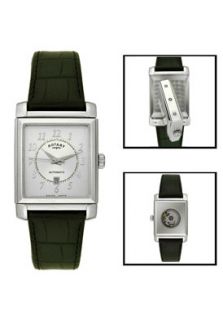 Rotary GS02904/22  Watches,Mens Automatic  Black Leather Reversible Case, Casual Rotary Automatic Watches