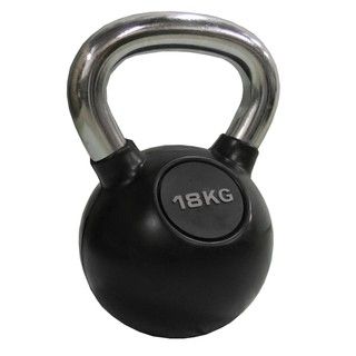 Chrome Kettlebell 18kg (39.6 Pounds)