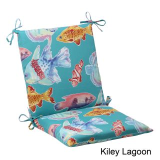 Pillow Perfect Outdoor Kiley Squared Chair Cushion
