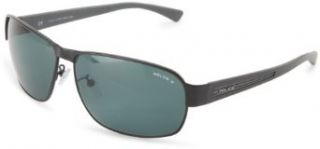 Police S8652 531P Wrap Sunglasses,Matt Black,64 mm Clothing