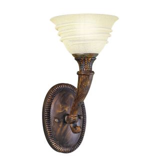 World Imports Oxide Bronze 1 light Wall Sconce