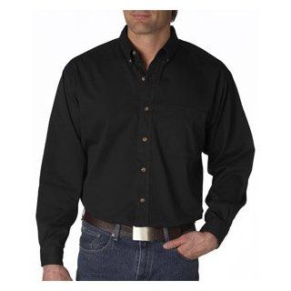 8960 UltraClub Mens Long Sleeve Denim Shirt at  Mens Clothing store