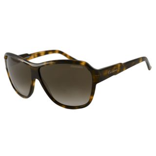 Carrera 41 Womens Havana/brown Gradient Rectangular Sunglasses