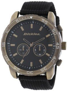 Dickies Unisex DW532G BK Classic Canvas Band Watch Watches