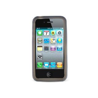 Apple iPhone 4 4S Gray Soft Silicone Gel Skin Cover Case Cell Phones & Accessories