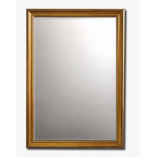 Classic Gold framed Beveled Wall Mirror(30 X 26)