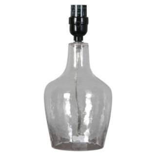 Threshold™ Artisan Glass Jug Lamp Base   Clear S