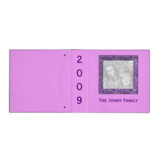 purple photo book 3 ring binders