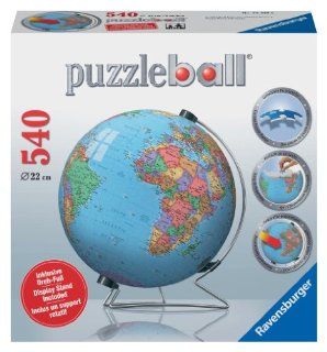 Globe 540 Piece 3D Puzzle Ball Toys & Games