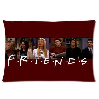 Friends TV Show Merchandise Pillowcase Rectangle Pillow Cases Decorative Pillow Encasement 16"x24" (one side)  
