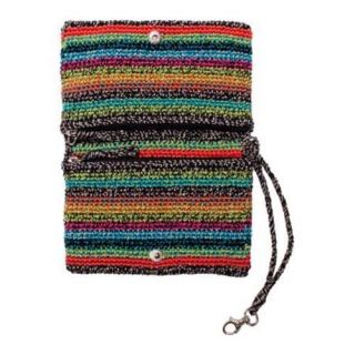 Women's THE SAK Classic Accessories Double Zip Wristlet Celestial Stripe The Sak Clutches & Evening Bags
