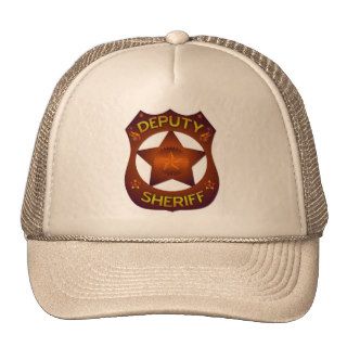 Deputy Sheriff badge Hats