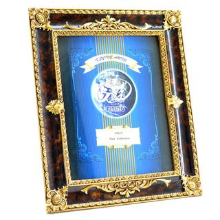 3starimex 11x13 inch Brown/ Gold Picture Frame Black Size Other