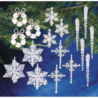 The Beadery Big Value Bead Kit   2012 Christmas Crystal Collection
