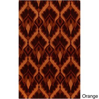 Hand tufted Malene B Destinations Geometric Wool Rug (8 X 11)