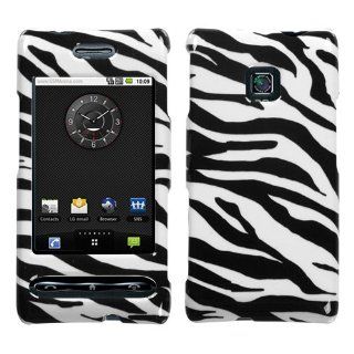 Zebra Print Protector Case for LG GT540 Cell Phones & Accessories