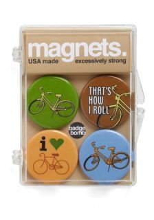 Pedal to the Metal Magnet Set  Mod Retro Vintage Toys