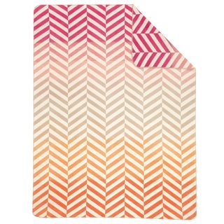 Sorrento Pastel Chevron Jacquard Throw