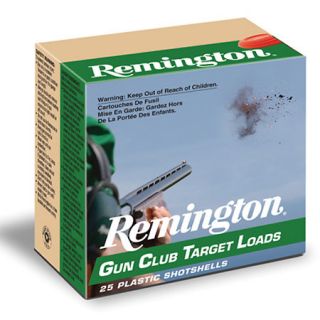 Remington Gun Club Target Loads 12 Gauge 2 3/4 1 1/8 oz. #8 712837