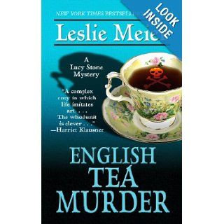 English Tea Murder (Thorndike Press Large Print Mystery Series) Leslie Meier 9781410440099 Books