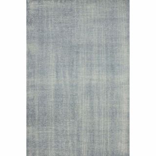 Nuloom Hand knotted Wool Overdyed Solid Slate Rug (4 X 6)