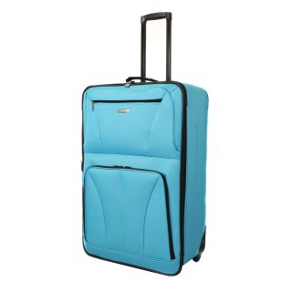 Rockland Fashion Colors 24 inch Expandable Rolling Upright Suitcase