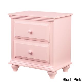 Lang Furniture Nightstand With 2 Drawers Pink Size 2 drawer