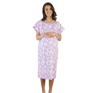 Baby Be Mine Helen Gownie Hospital Gown With Pillowcase