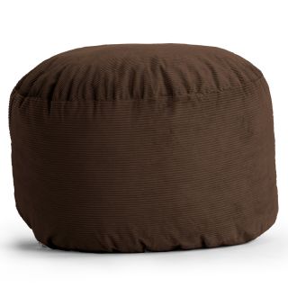 Comfort Research Fufsack Wide Wale Corduroy 3 foot Bean Bag Chair Brown Size Medium
