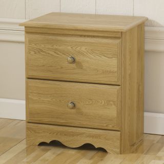 Lang Furniture Oak Creek 2 drawer Wood Nightstand Oak Size 2 drawer