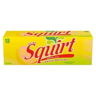 Squirt Grapefruit Soda 12 oz, 12 pk
