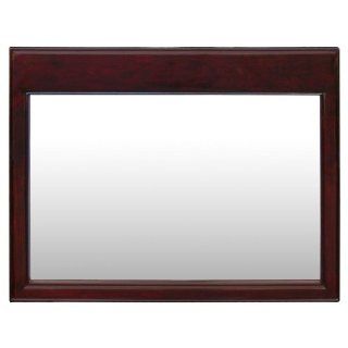 Shop Rosewood Wall Mirror   Ming Design at the  Home Dcor Store. Find the latest styles with the lowest prices from ChinaFurnitureOnline