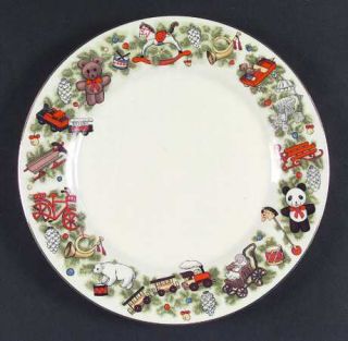 Marine Foundation Toys For Tots Dinner Plate, Fine China Dinnerware   Toys On Ri