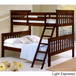 Mission Tilt Ladder Twin / Full Bunk Bed