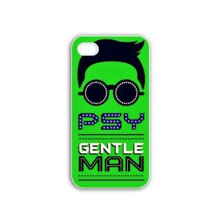 Iphone 4/4S Mobile Case DIY New Creative Cellphone Back Cover Scratchproof Cellphone Case with Creative Design Pictures Series PSY Gentleman Cell Phones & Accessories