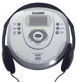 Classic Portable CD Player with  Capability (CM544) Electronics