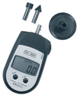 Mitutoyo 982 551, Digital Hand Tachometer, 1 to 25, 000 rpm, Contact Style Precision Measurement Products