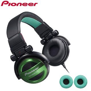 Pioneer Head Band Type BASS HEAD Headphones  SE MJ551 G Green (Japanese Import) Electronics