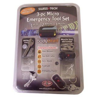 Swiss+Tech 3 Piece Micro Emergency Tool Set Automotive