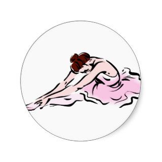 Ballet Dancer Merchandise Stickers